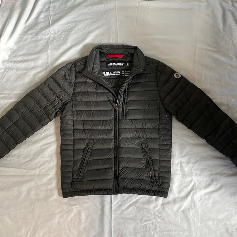 Abercrombie puffy jacket.